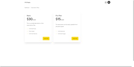 Free SaaS Boilerplate by MVPable gallery image