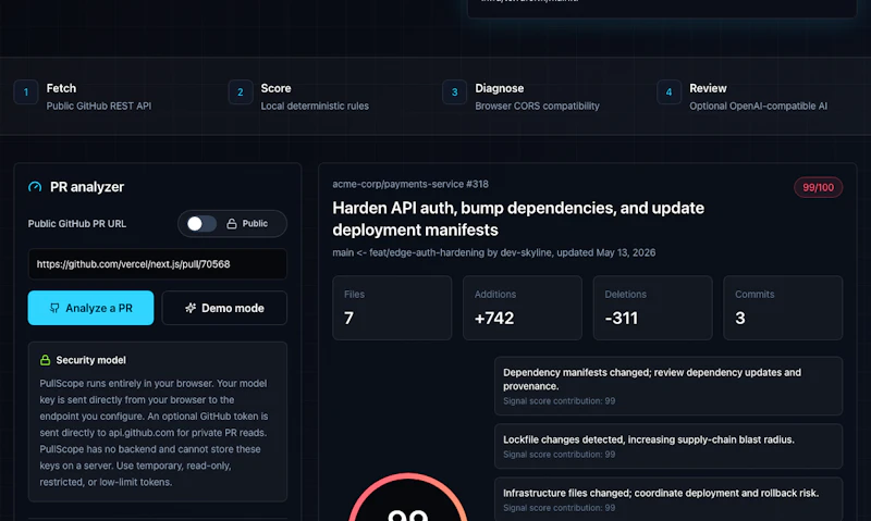 PullScope screenshot 2