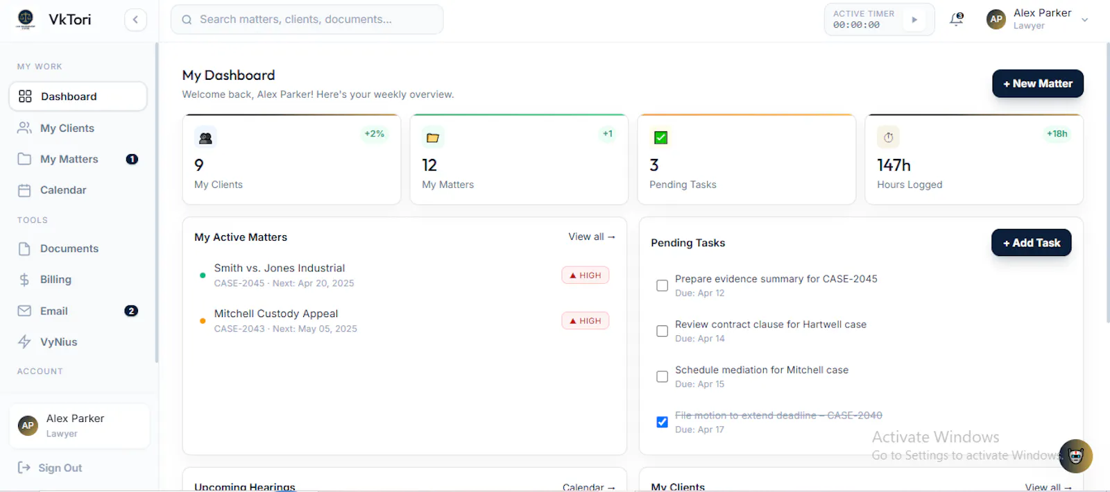 Legal Case Management screenshot 6