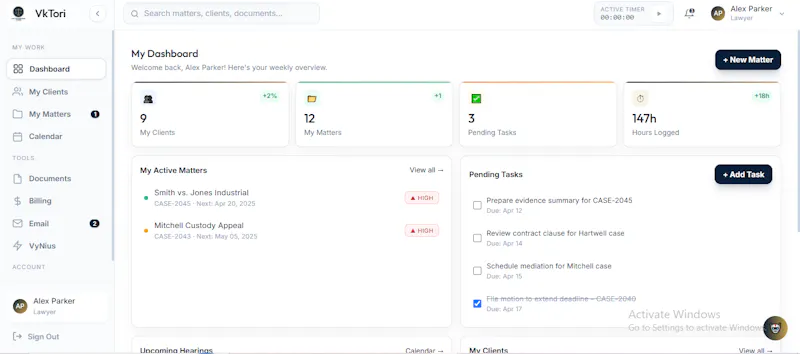 Legal Case Management screenshot 6