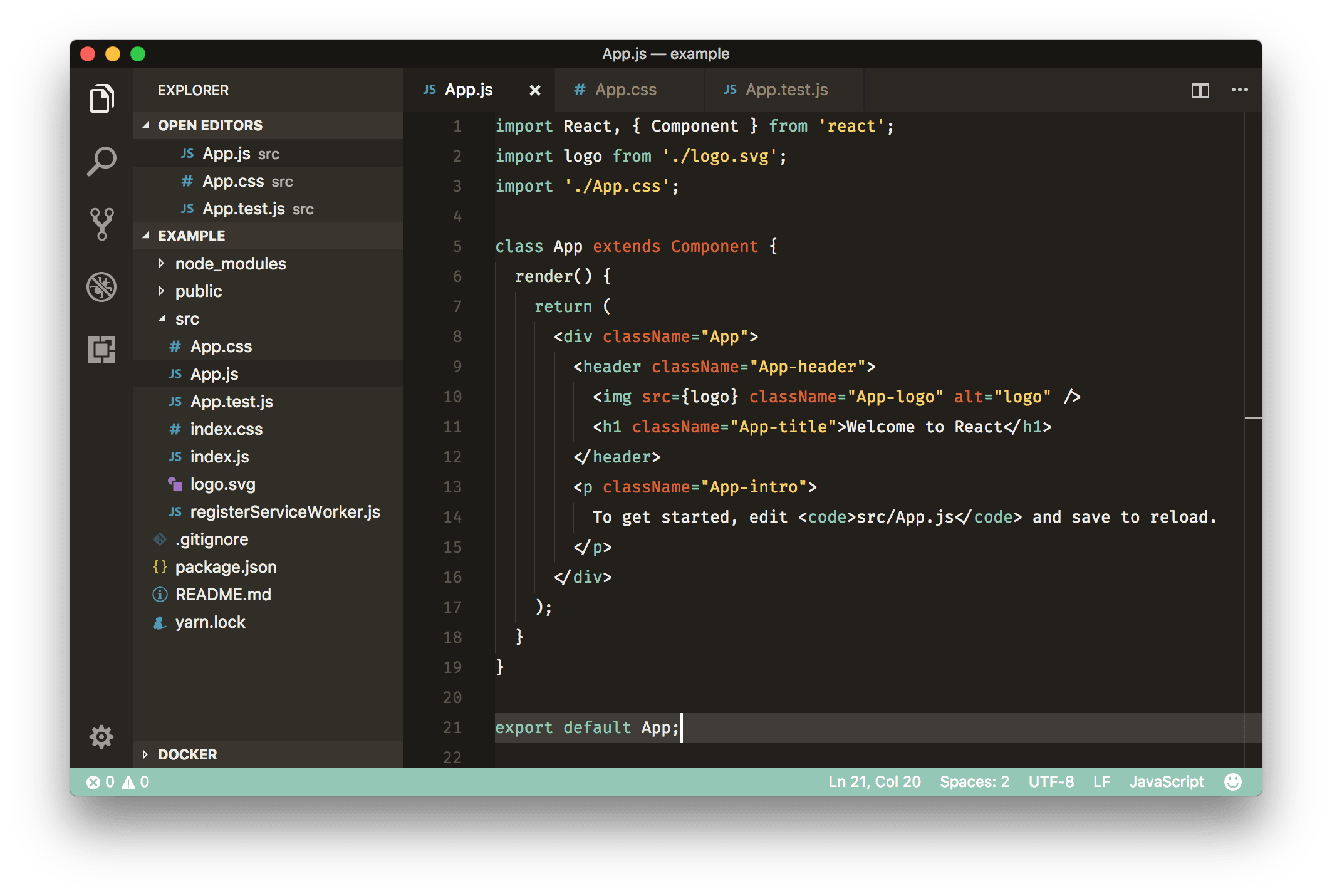 Rainglow Color Themes gallery image