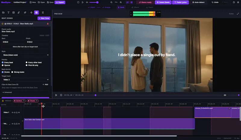 MadSync - Music Video Editor screenshot 8