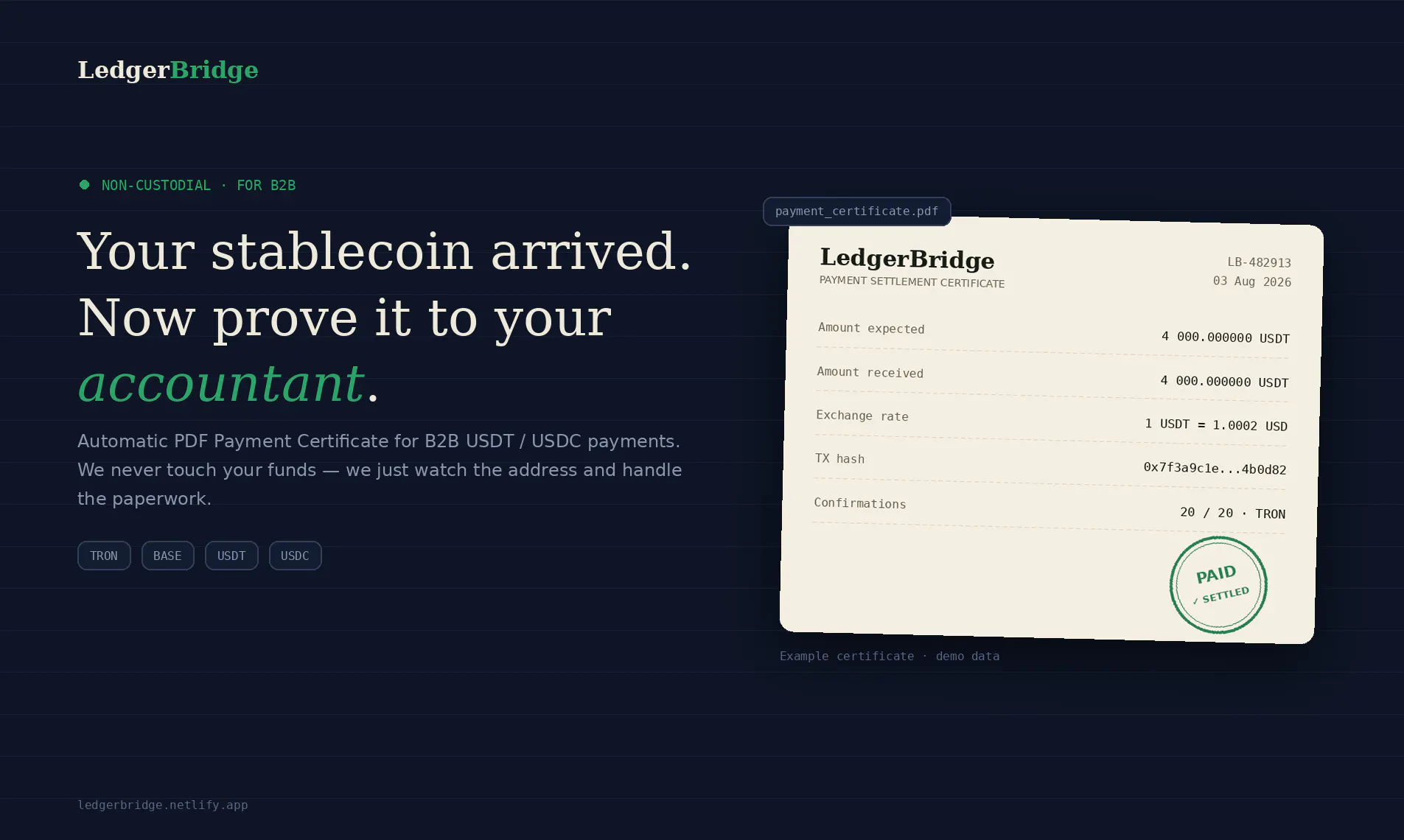 LedgerBridge gallery image