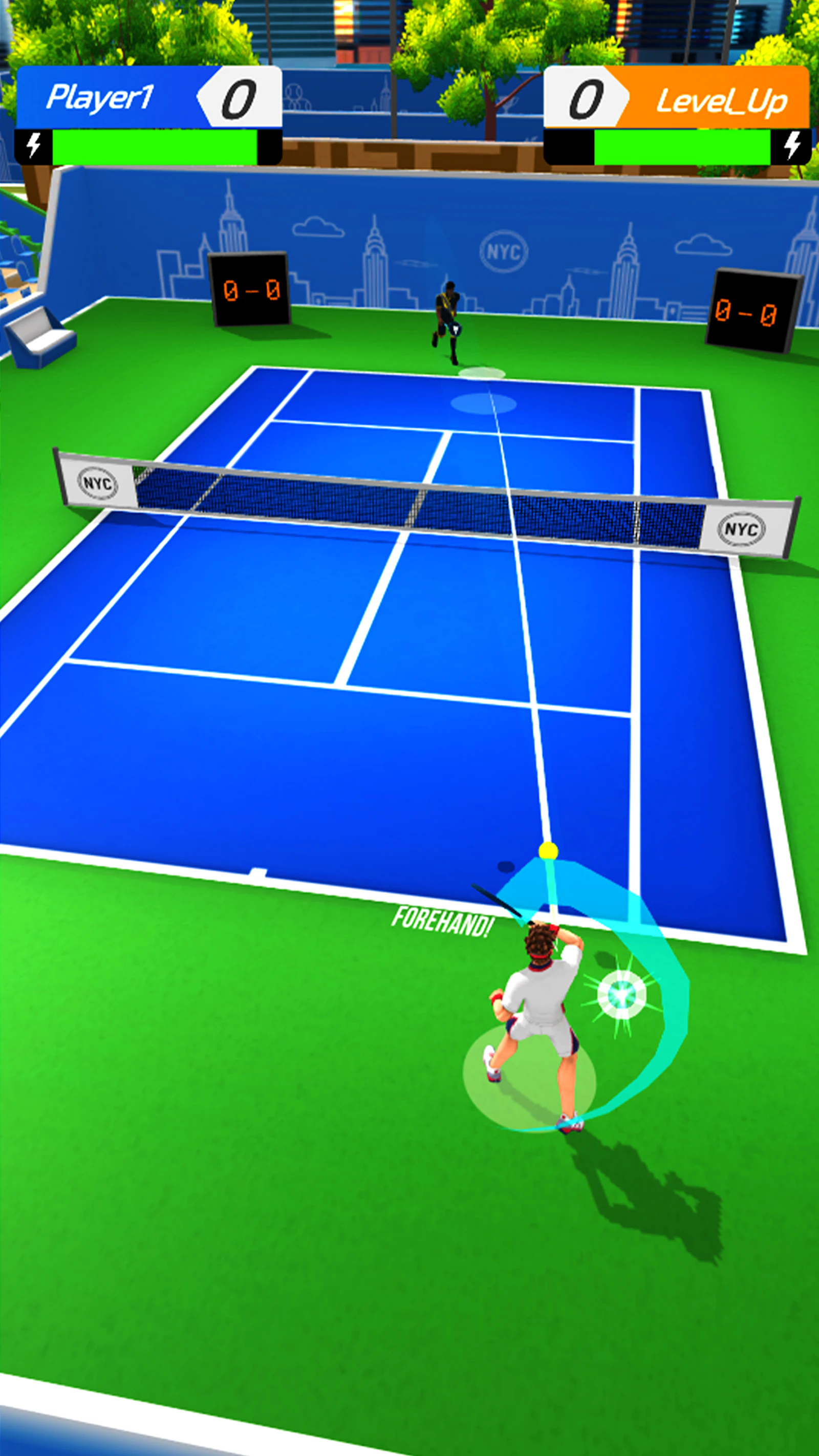 Tennis Freak - Multiplayer Tennis Game screenshot 1