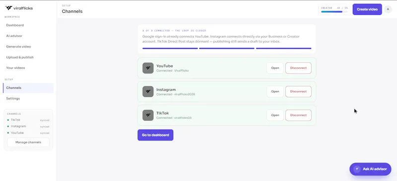 Viralflicks screenshot 1