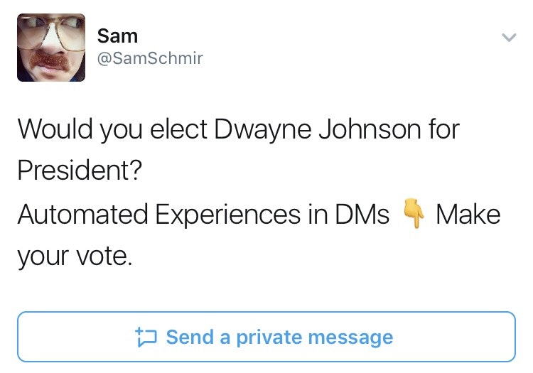 Dwayne Johnson for President? gallery image