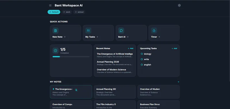 Bant workspace Ai screenshot 5