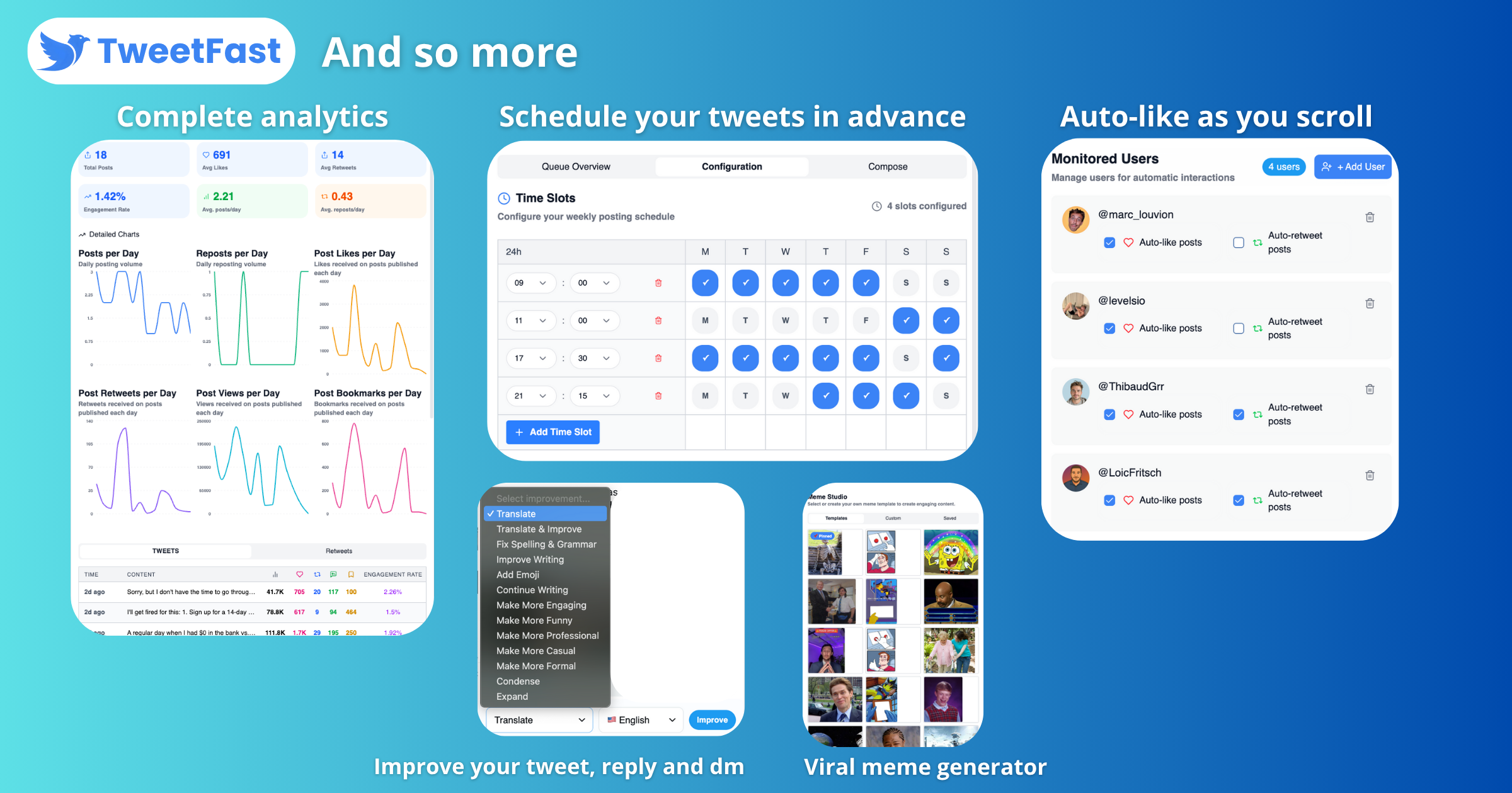 TweetFast gallery image