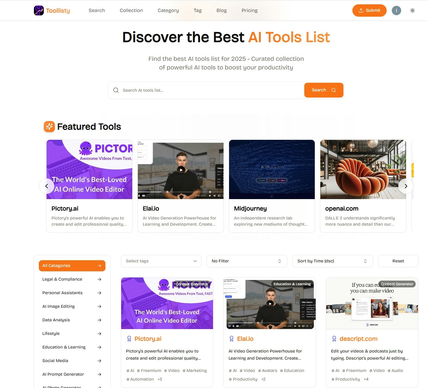 AI Tools List gallery image