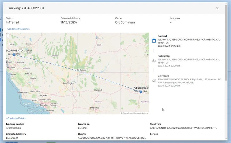 FreightPOP screenshot 4