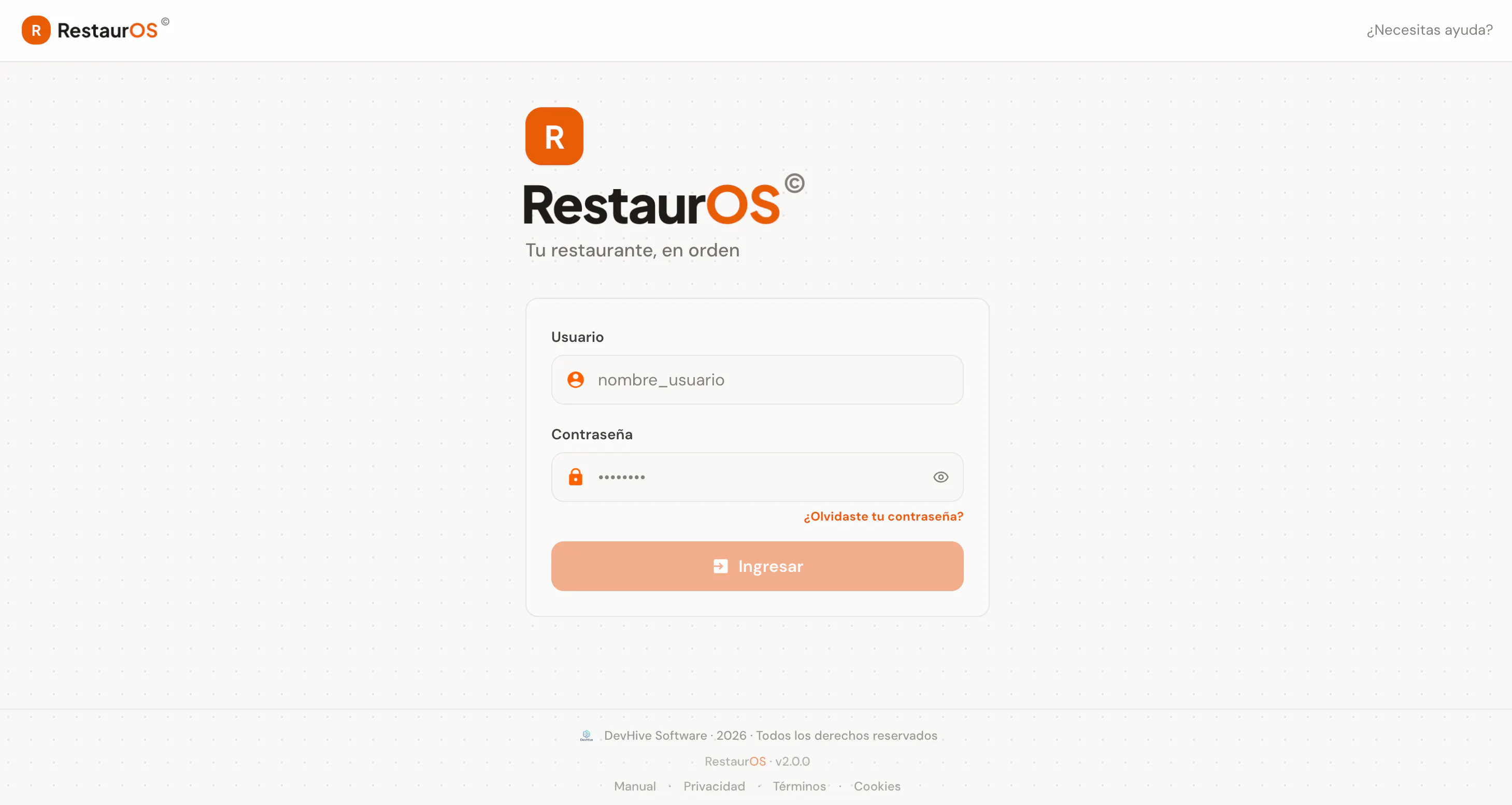 RestaurOS gallery image