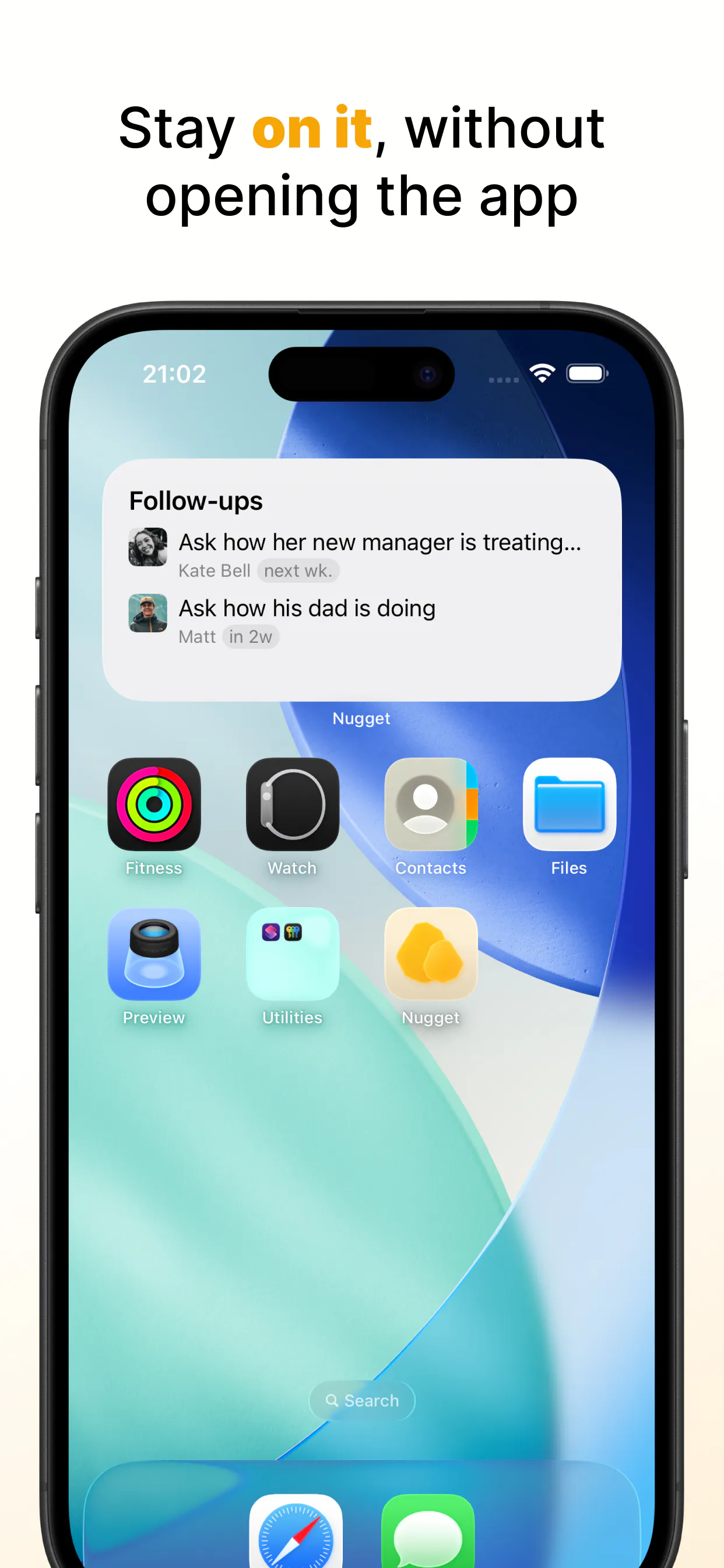 Nugget — Become a better friend gallery image