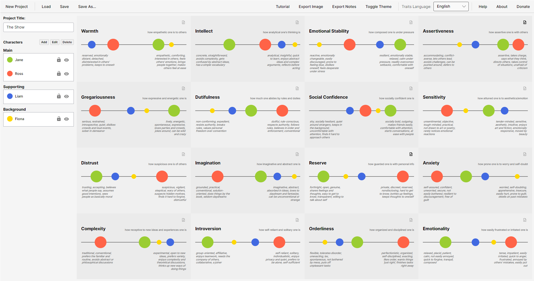 16Core Character Mapper gallery image