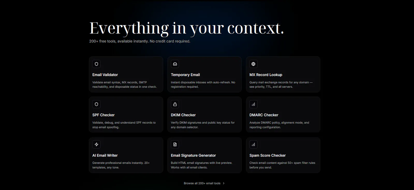 FreeMailTools screenshot 2