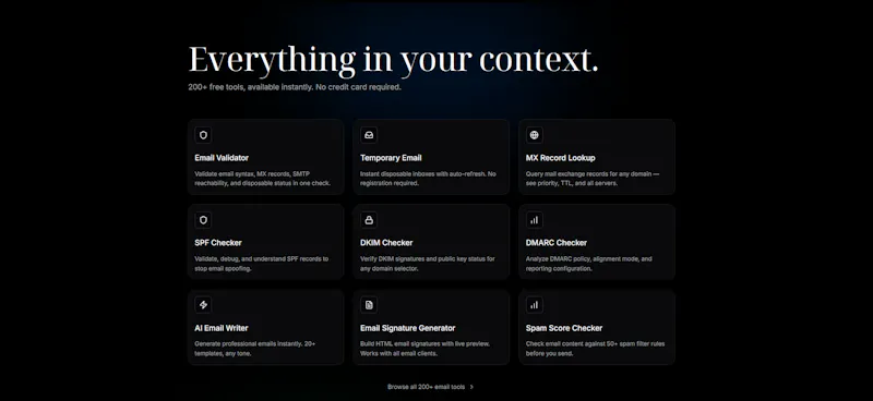 FreeMailTools screenshot 2