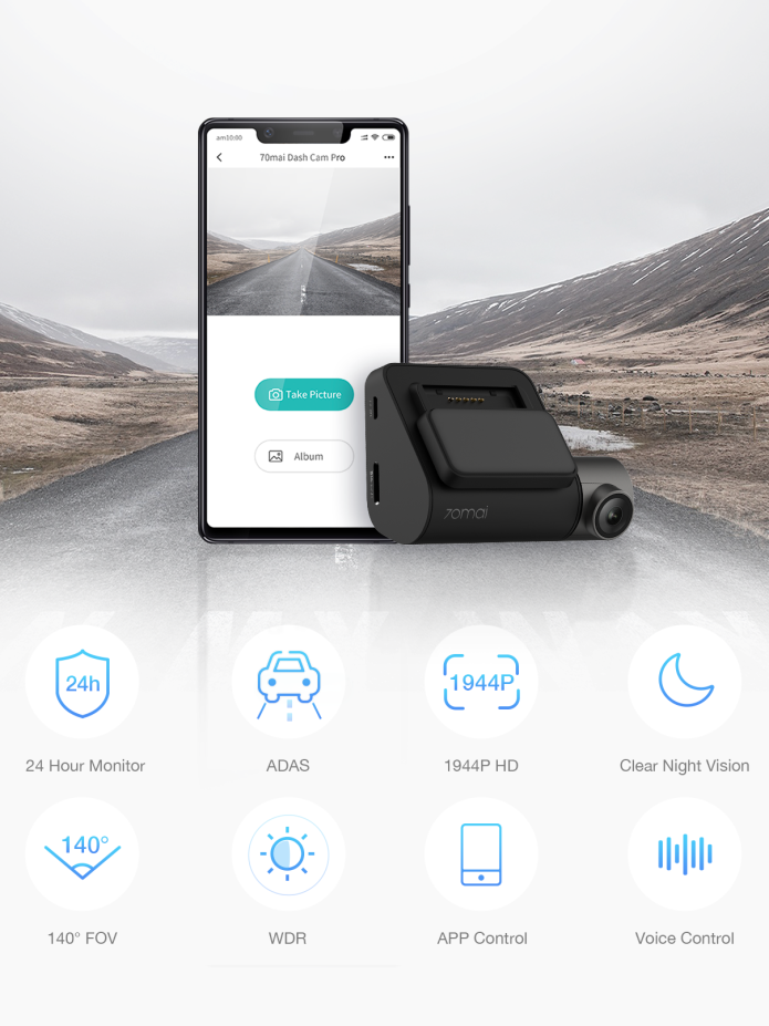 70mai Dash Cam Pro gallery image