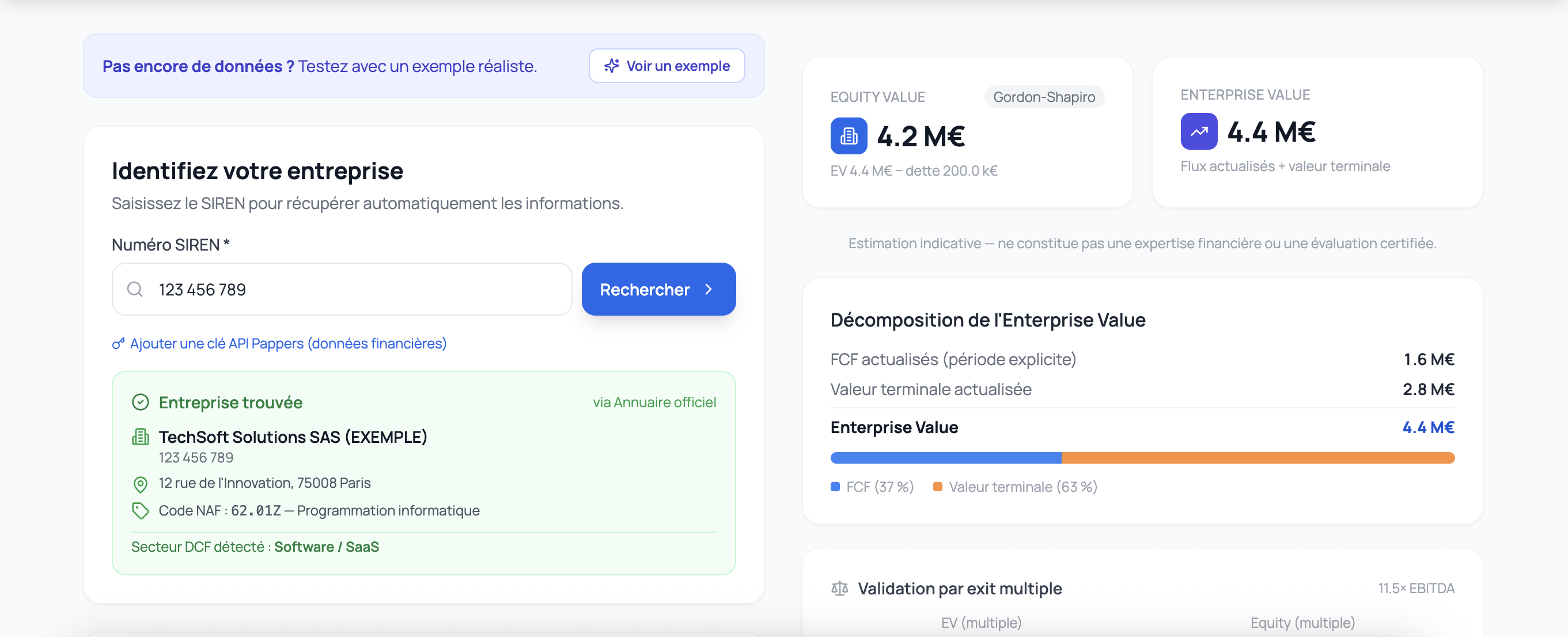 ValorPME - Main product screenshot demonstrating key features and user interface