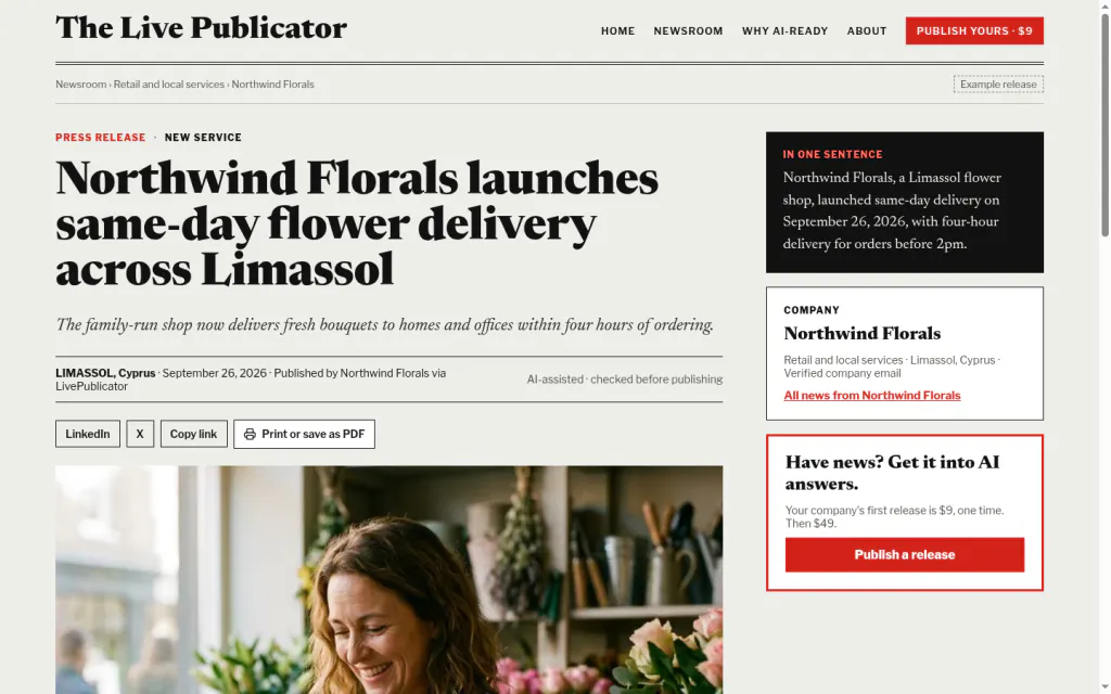 LivePublicator gallery image