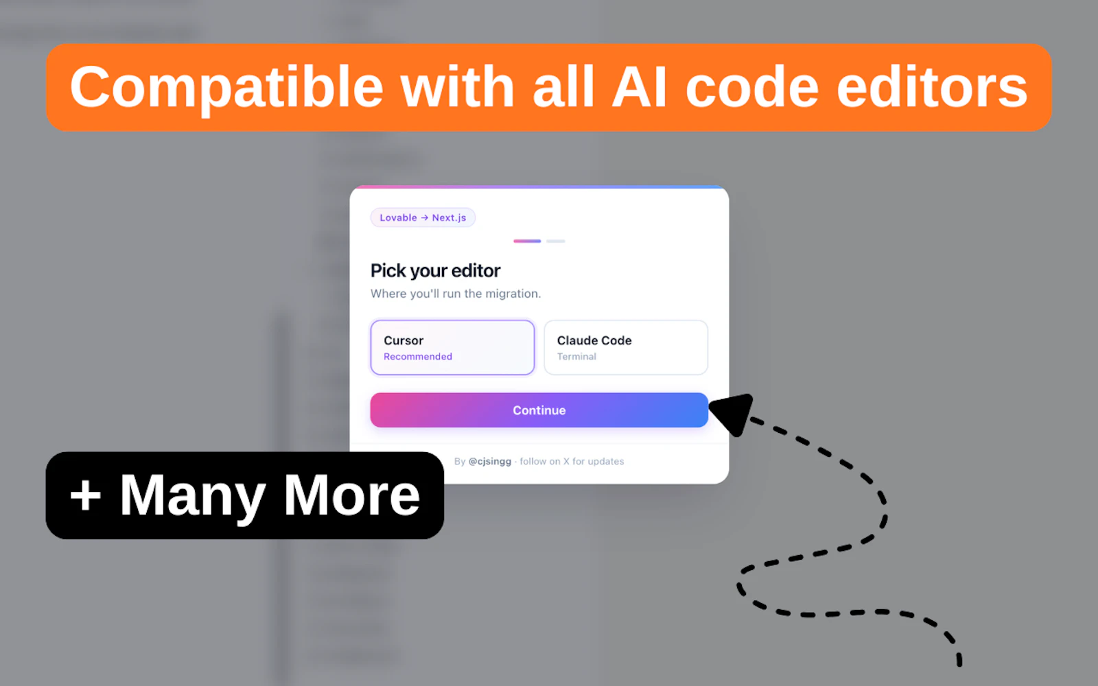 Lovable to Next.js | Free Chrome Ext screenshot 3