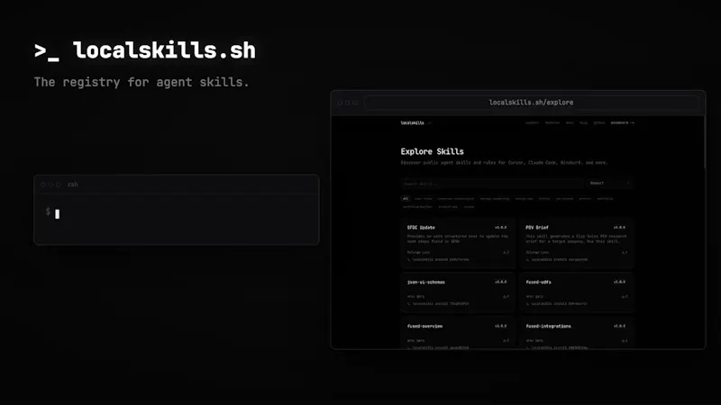 localskills.sh screenshot 1 (video preview)