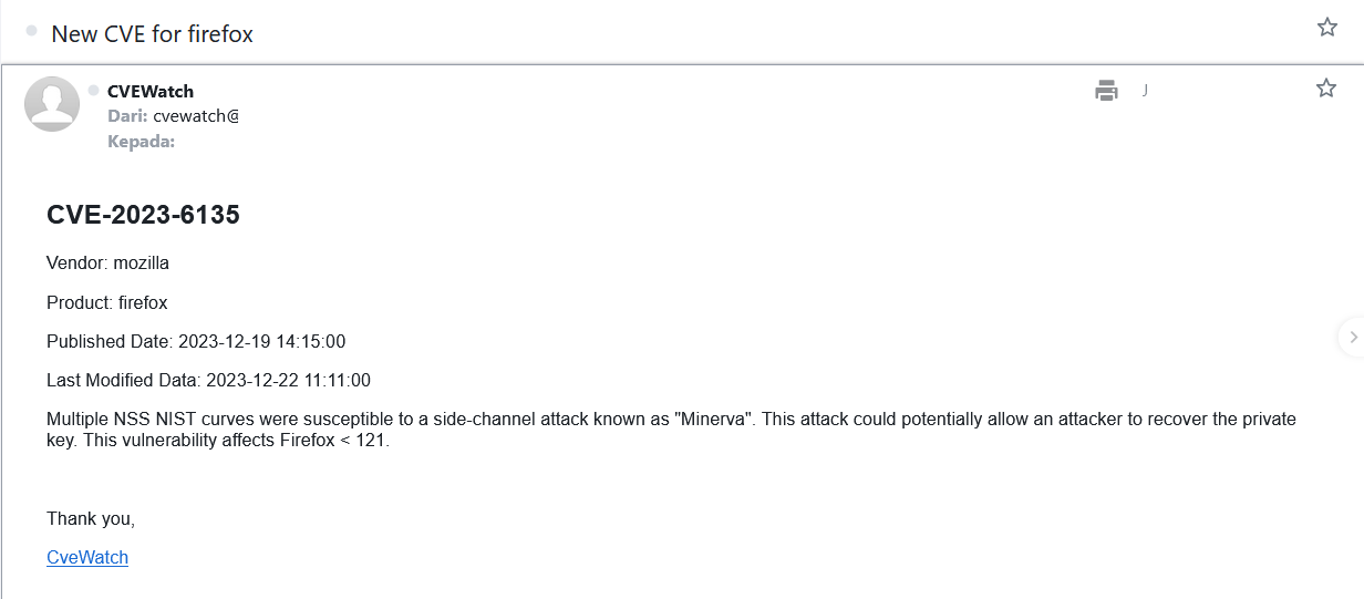 CVE -horloge media 5