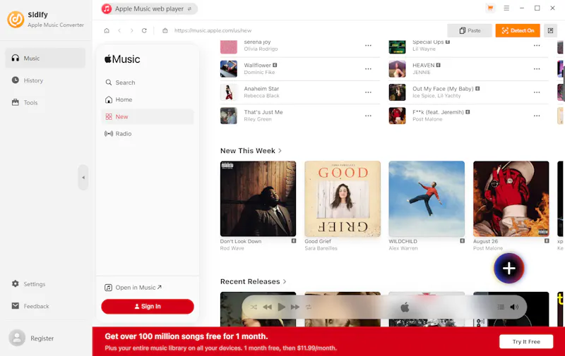 Sidify Apple Music Converter screenshot 4