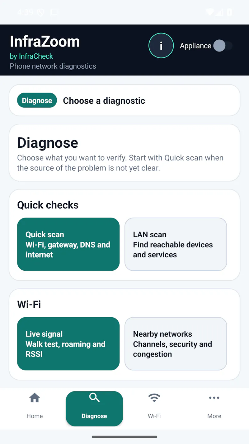Infracheck screenshot 7