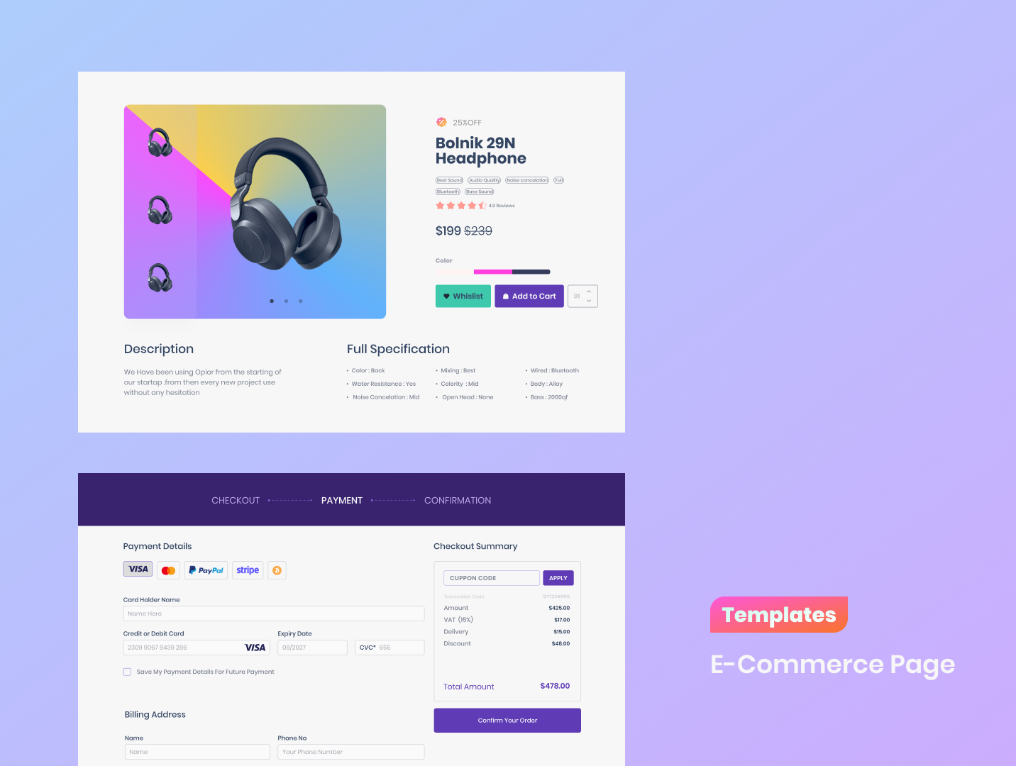 Opior Design System gallery image