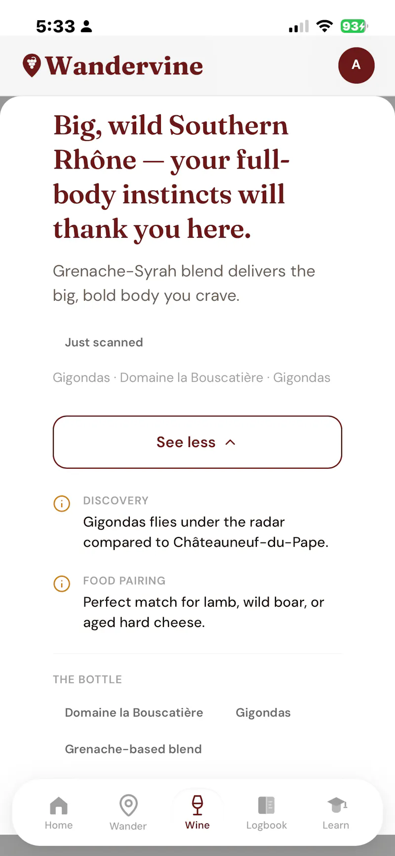 Wandervine screenshot 1