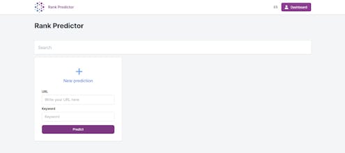 Rank Predictor gallery image