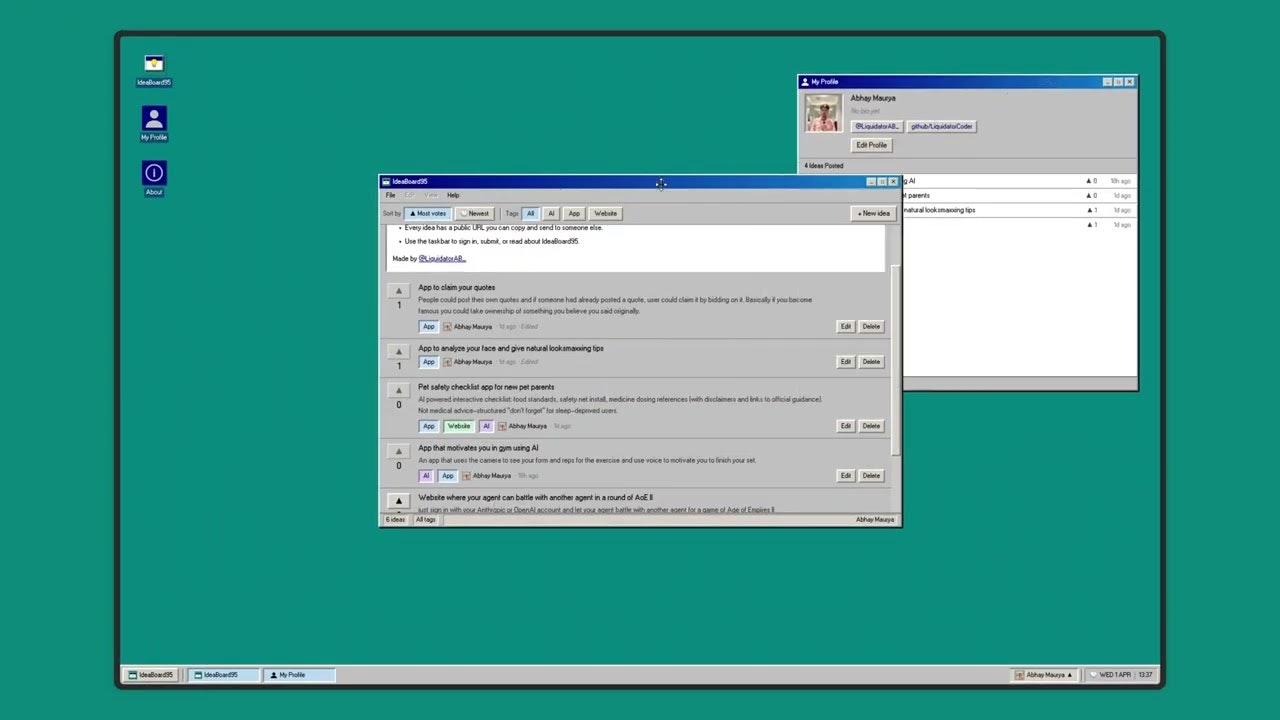 IdeaBoard95 gallery image