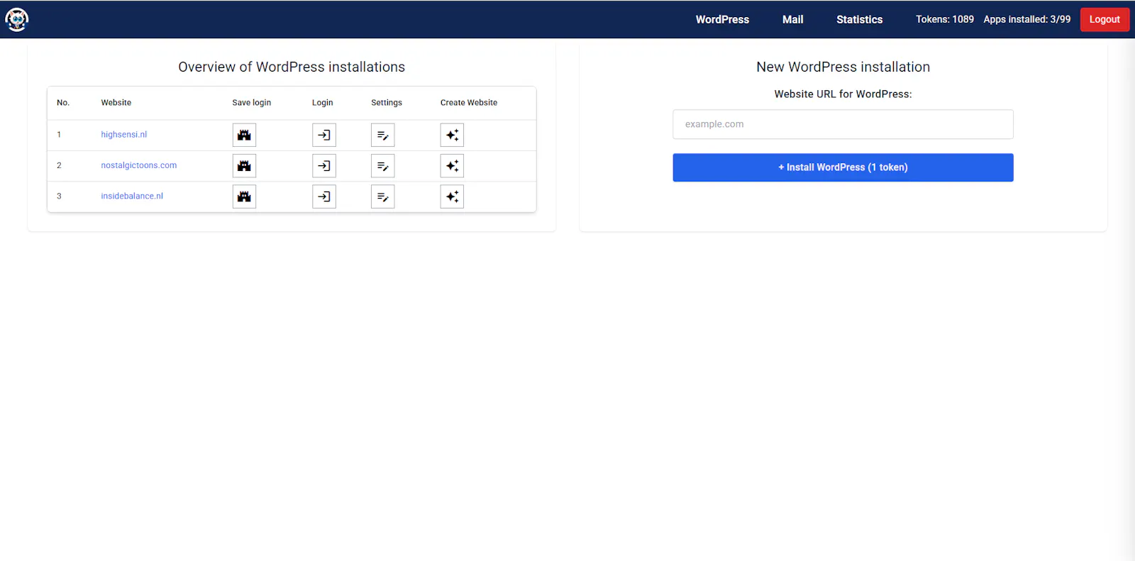 the-wpmanager.com screenshot 4