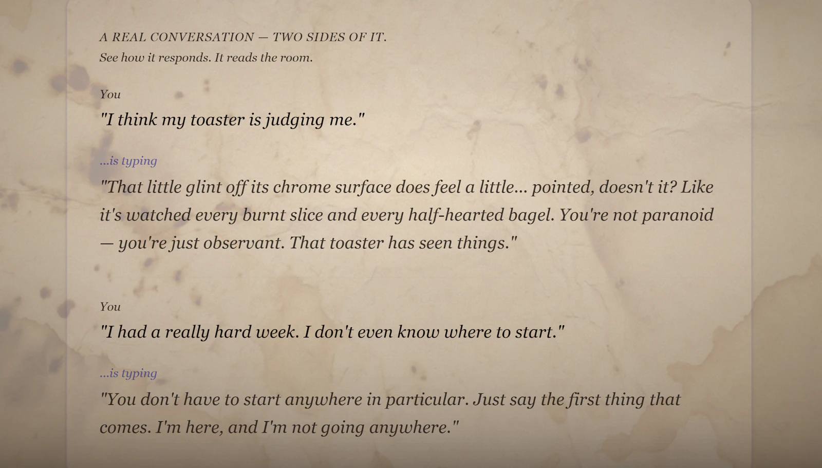 ...is typing screenshot 4