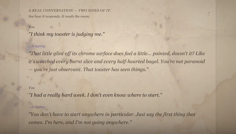 ...is typing screenshot 4