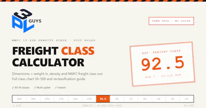 FBA Calculator by 3PLGuys gallery image