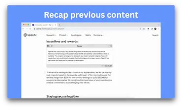 Recap gallery image