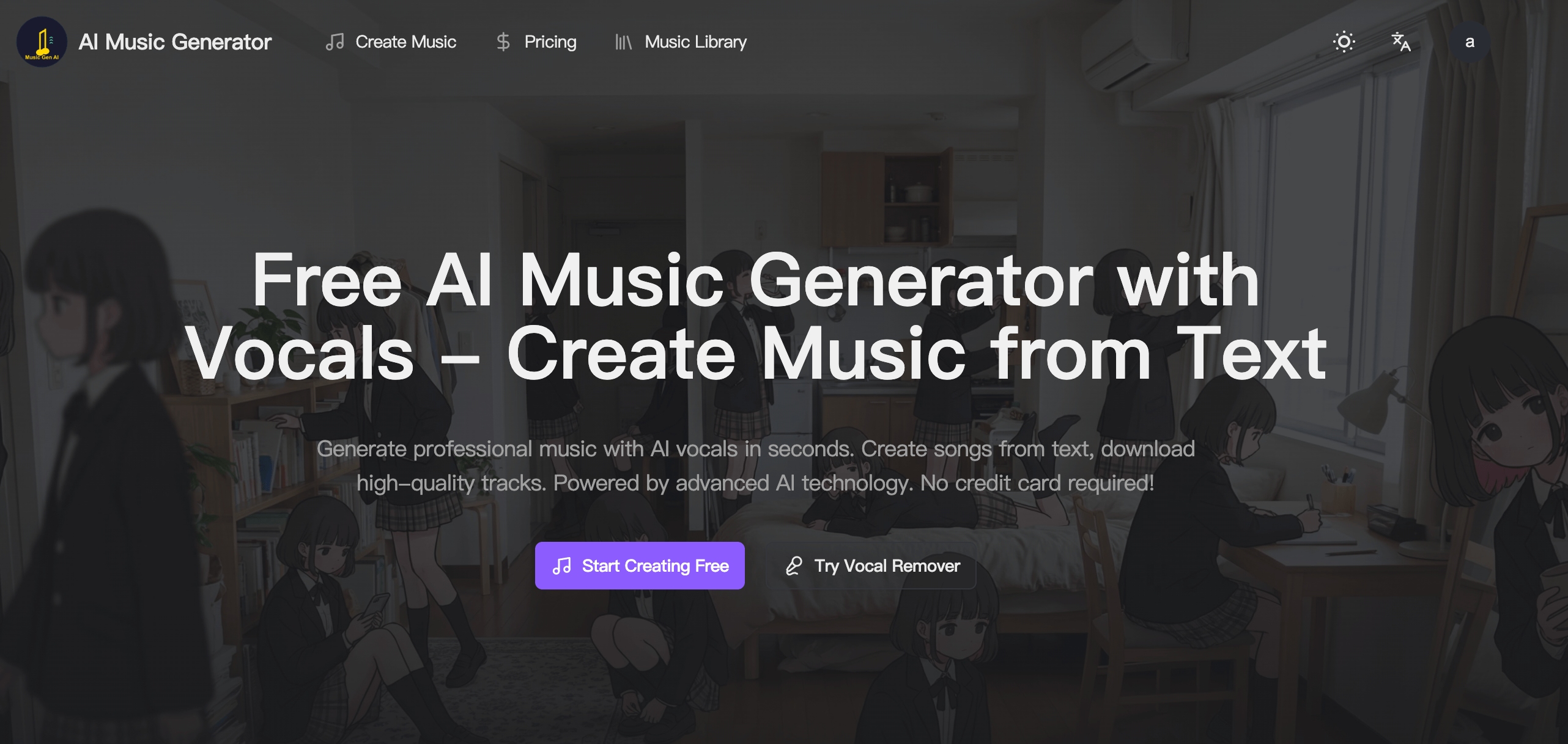 AI Music Generator Create Music with AI screenshot 1