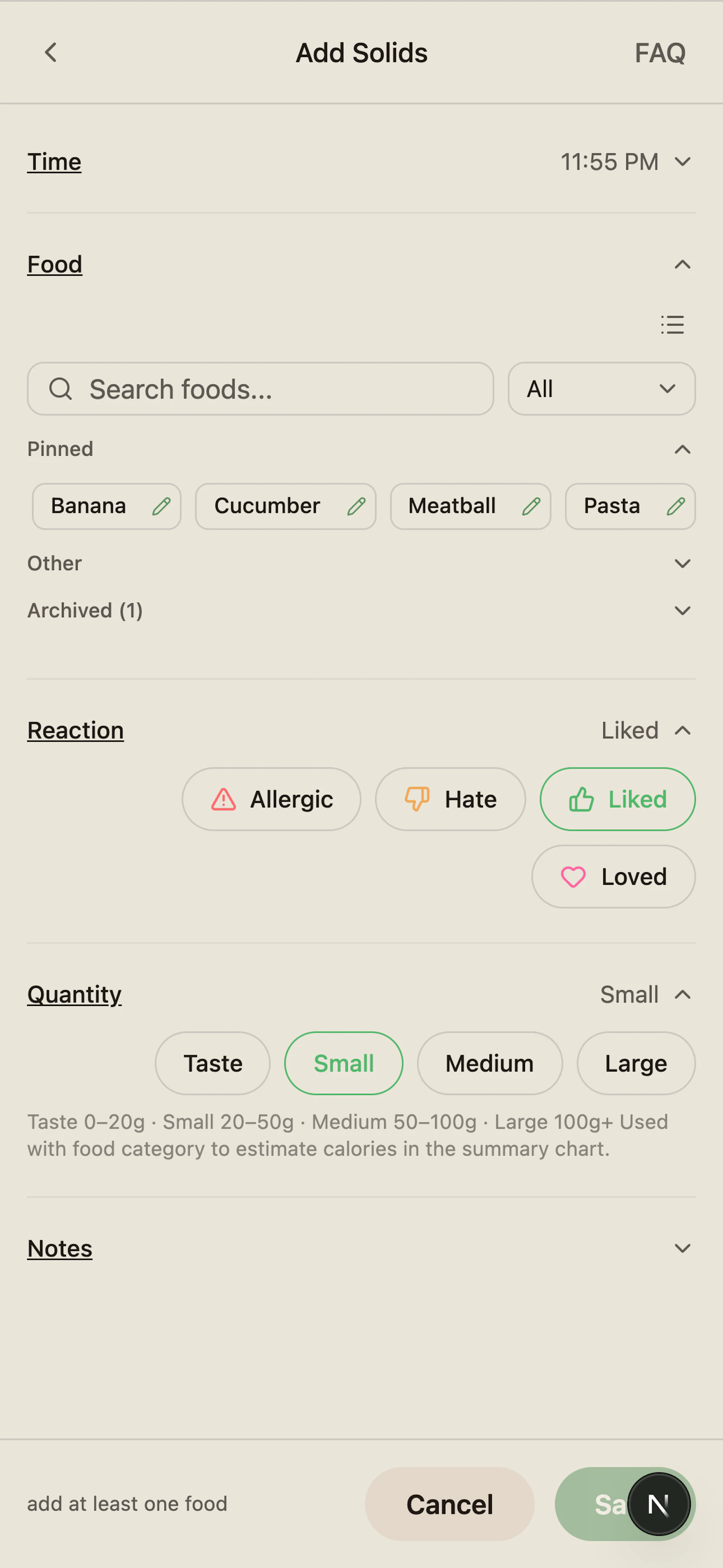 Baby Log screenshot 13