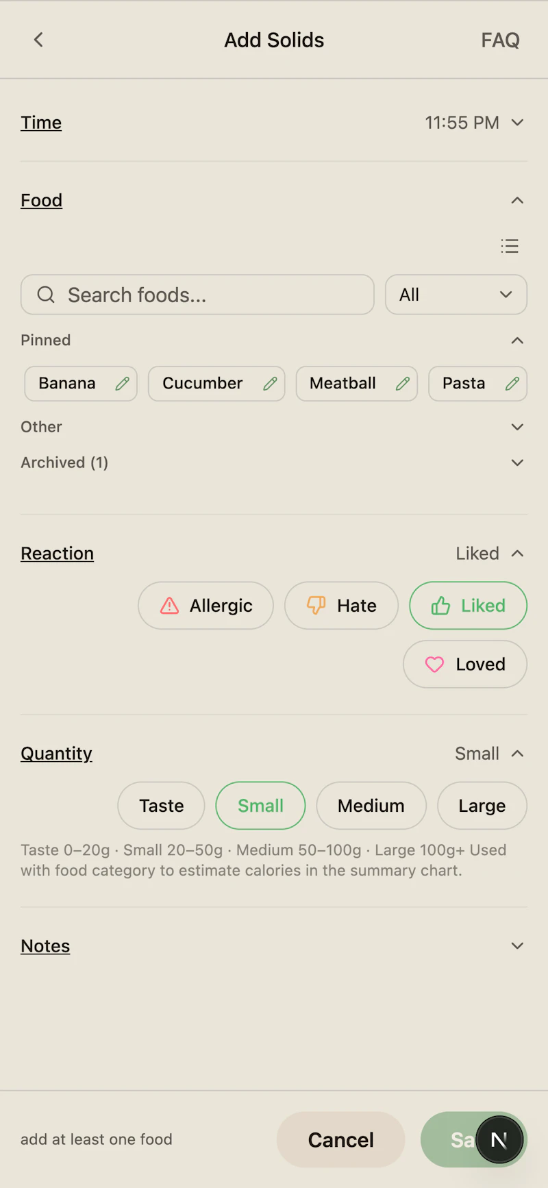 Baby Log screenshot 13