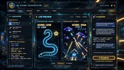 AI GAME GENERATOR DEV'S DREAM gallery image