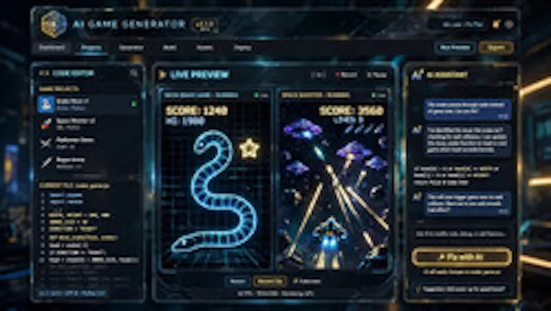 AI GAME GENERATOR DEV'S DREAM screenshot 4