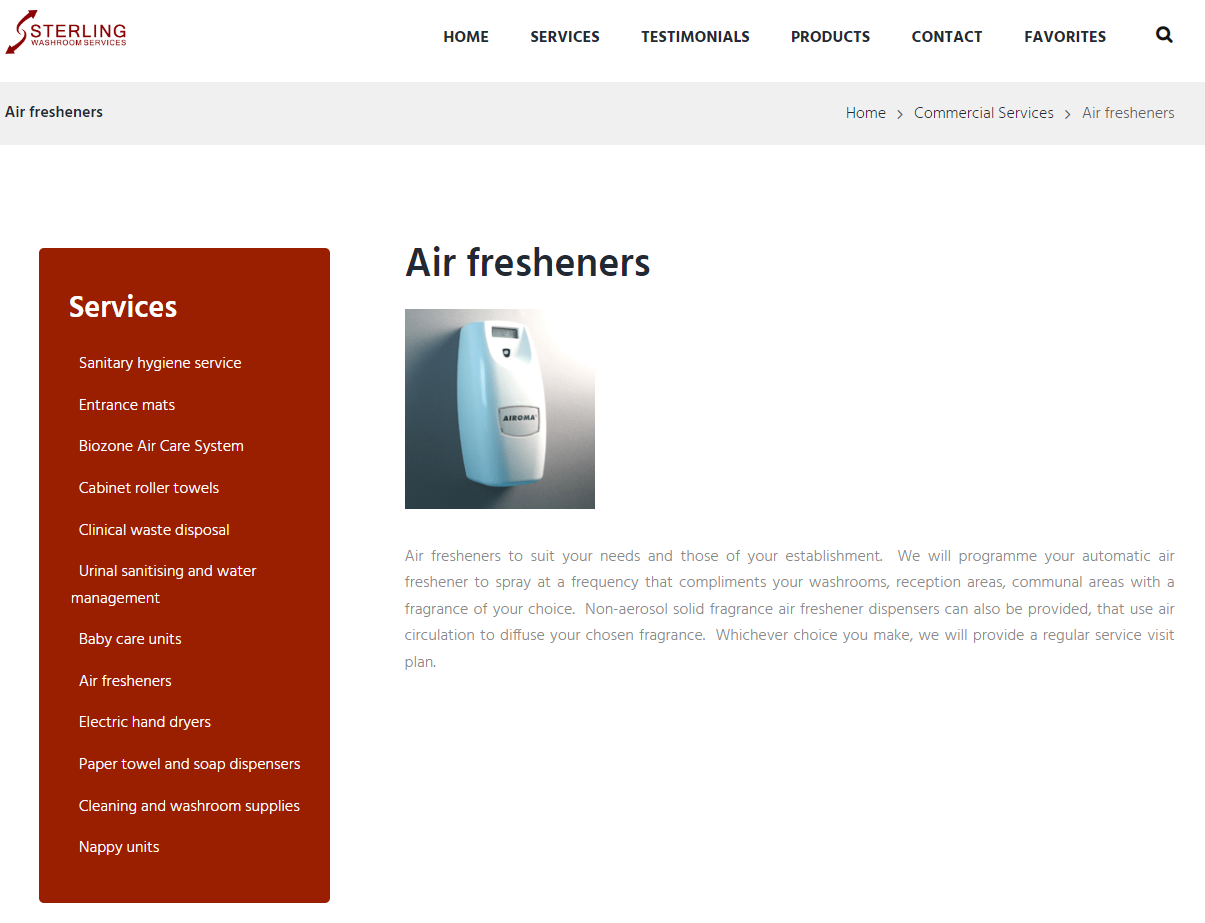 AMAZING RANGE OF AIR FRESHENERS. gallery image
