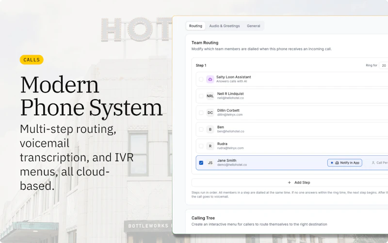 Hello Hotel — Modern Hotel Phone System screenshot 4