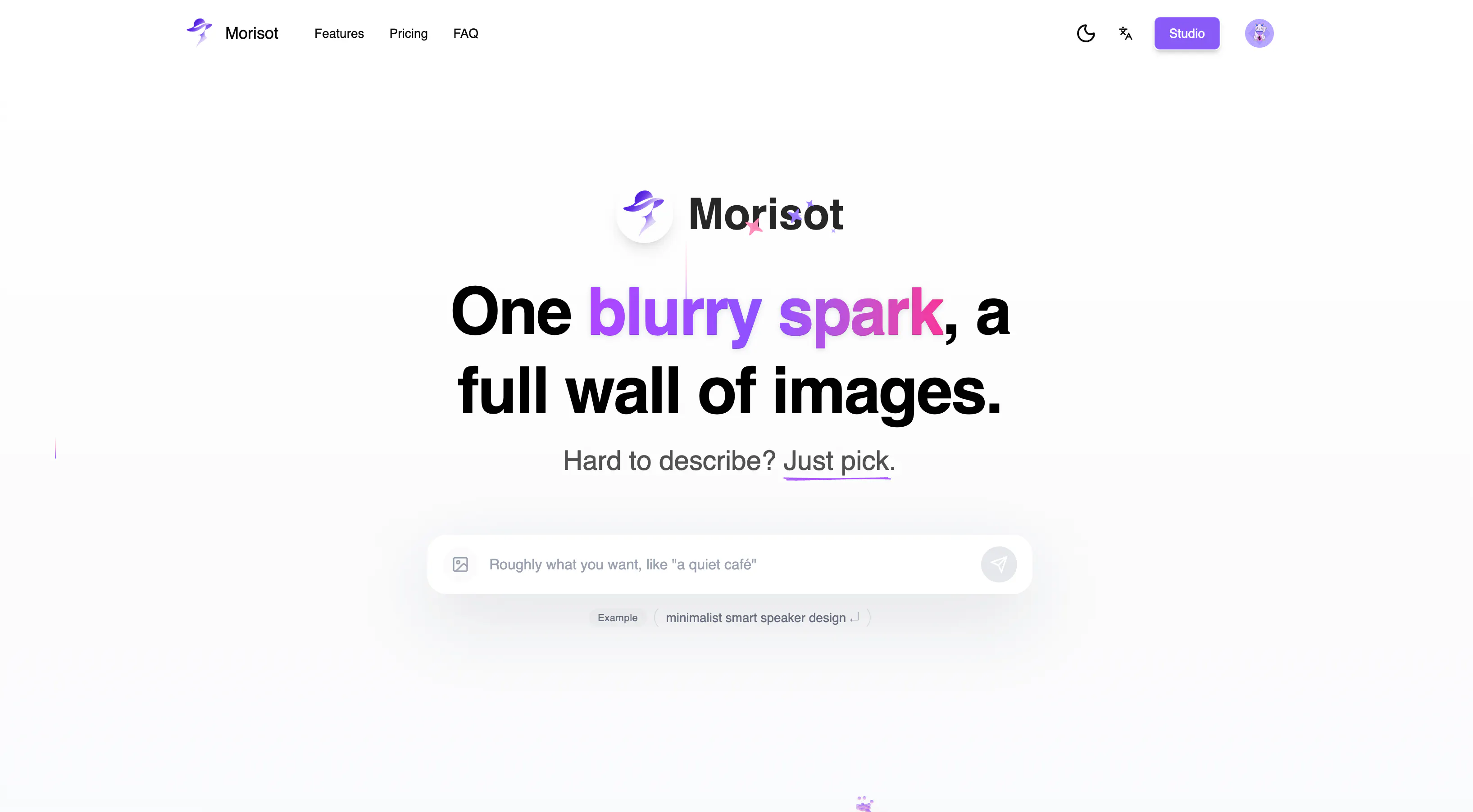 Morisot - Promptless AI Image Generator gallery image