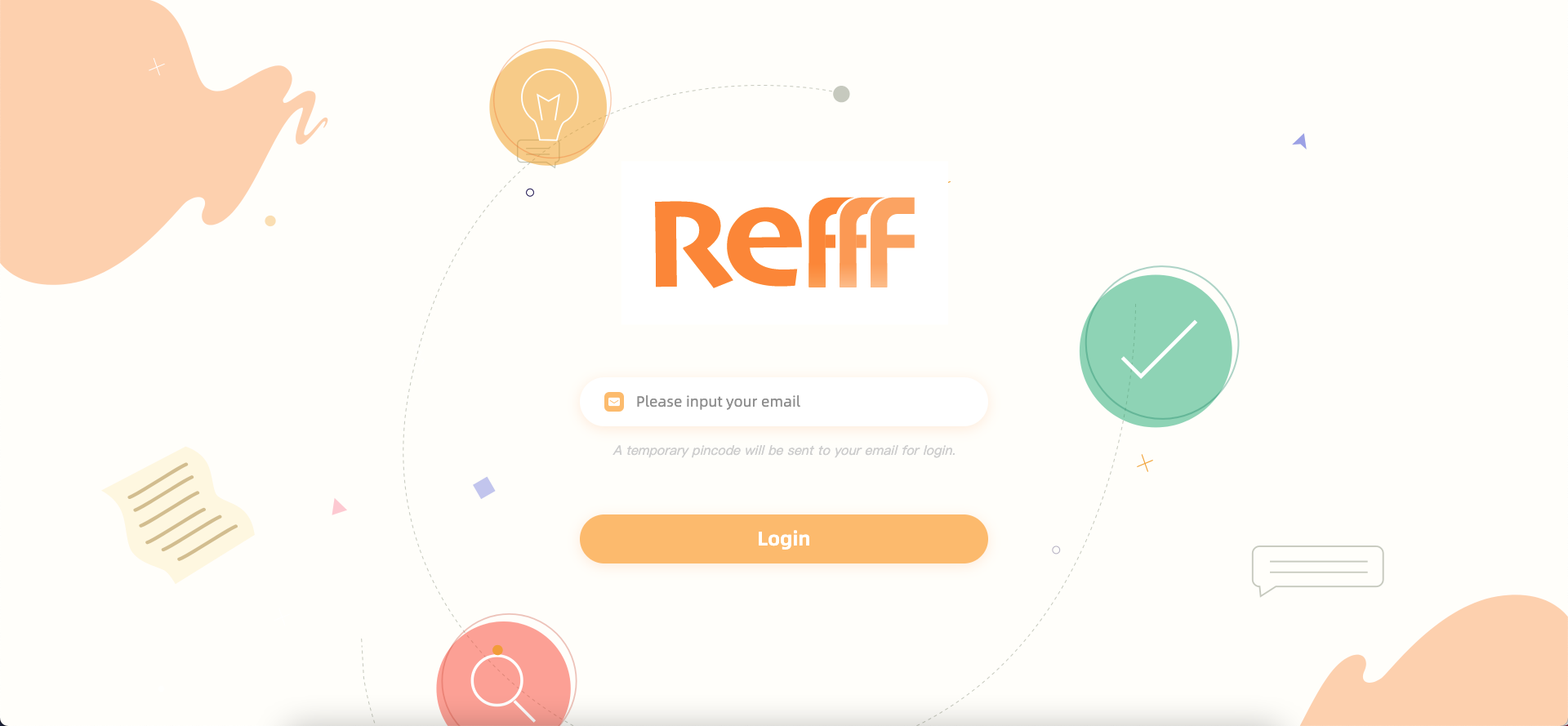 startuptile Refff-A note app that awakens your precious thoughts