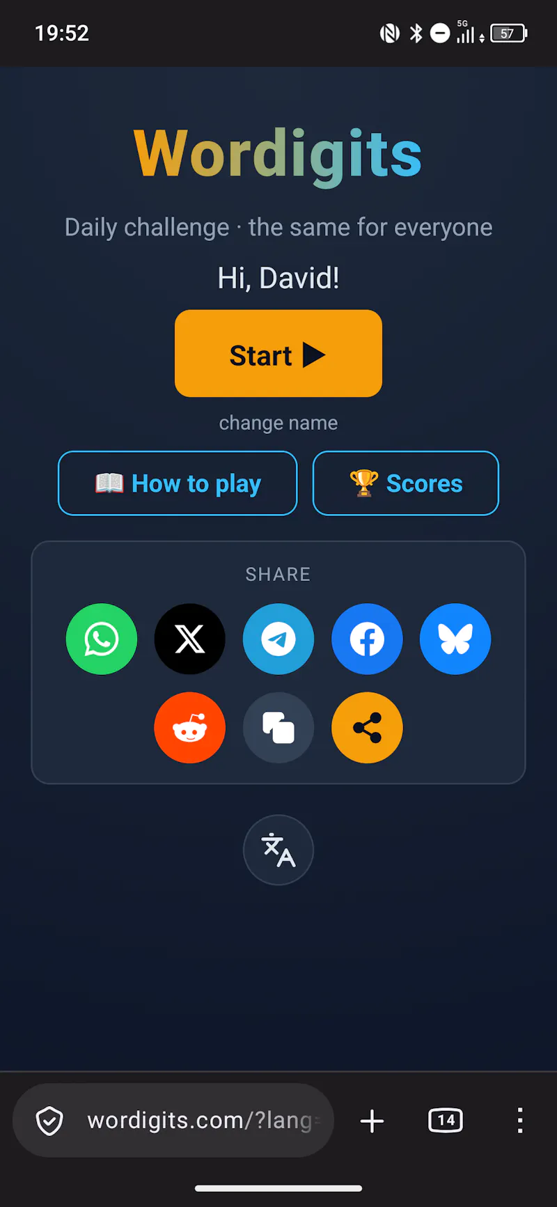 Wordigits screenshot 3