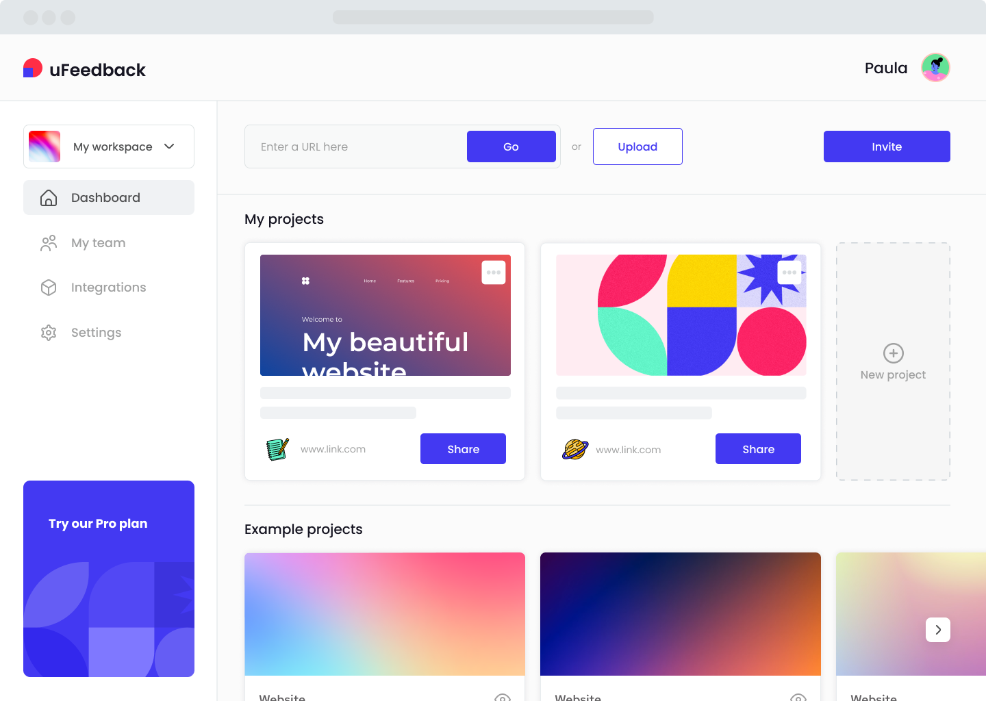 ufeedback - UX/UI 클라이언트 피드백을 단순화합니다 미디어 1