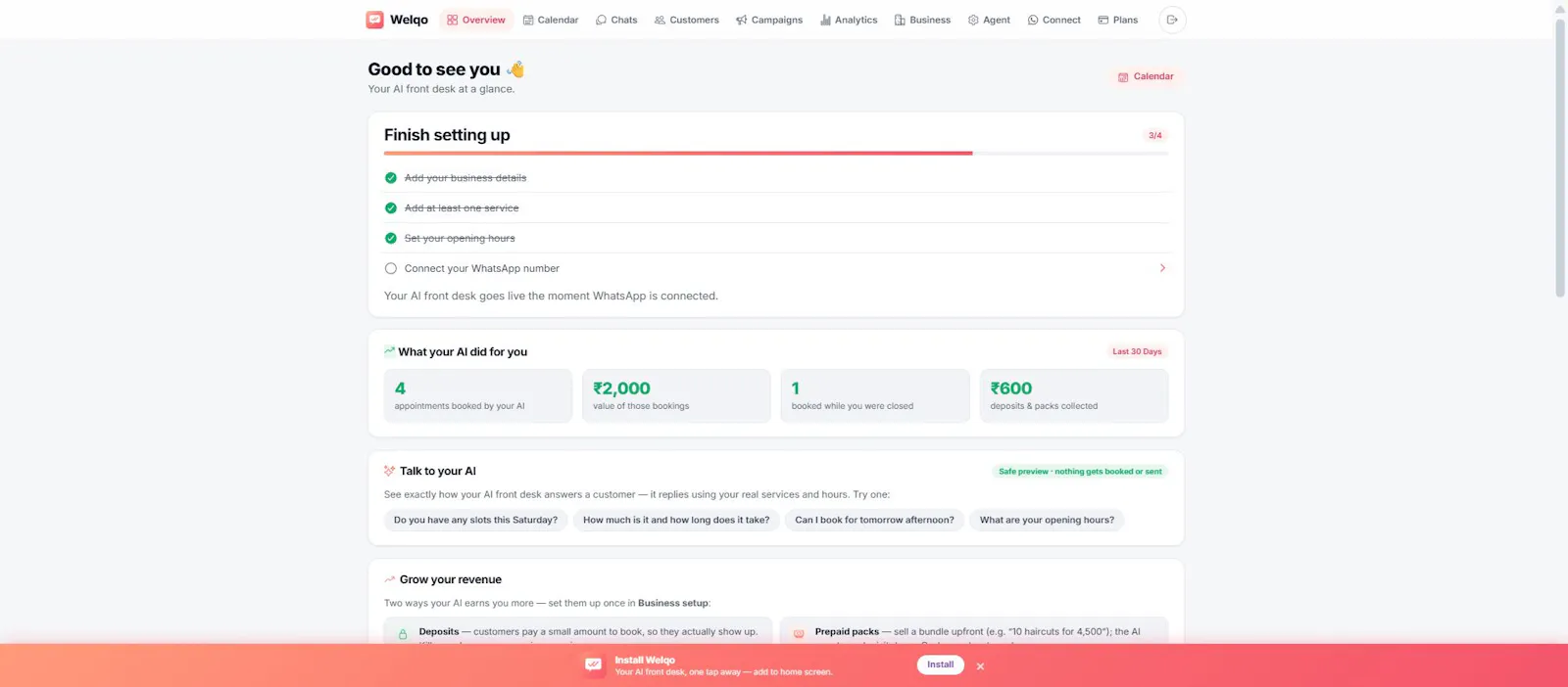 Welqo screenshot 4