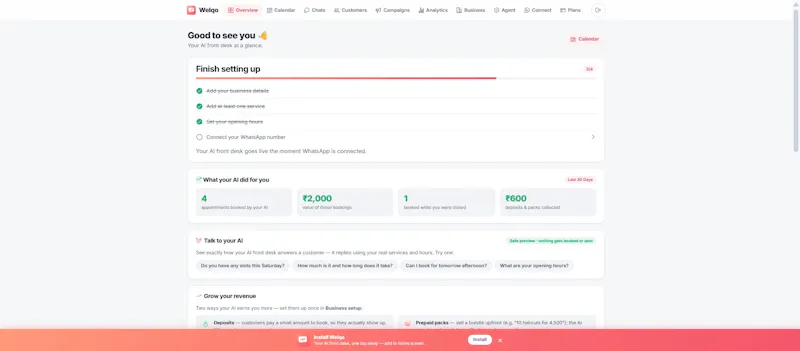 Welqo screenshot 4