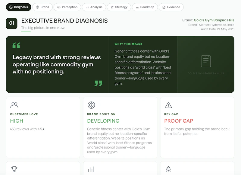 Brand Audit screenshot 4